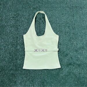 Vintage 90s Green Halter top